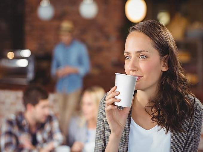 Disposable Paper Cups Hot and Cold Drink Cups for Coffee Water Juice Parties Picnics Trips and Events Coffee Cup