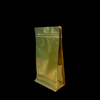 Octagonal Seal Design sealed Bag Used for Storing Coffee Beans Customized Printing Reusable Coffee Bag