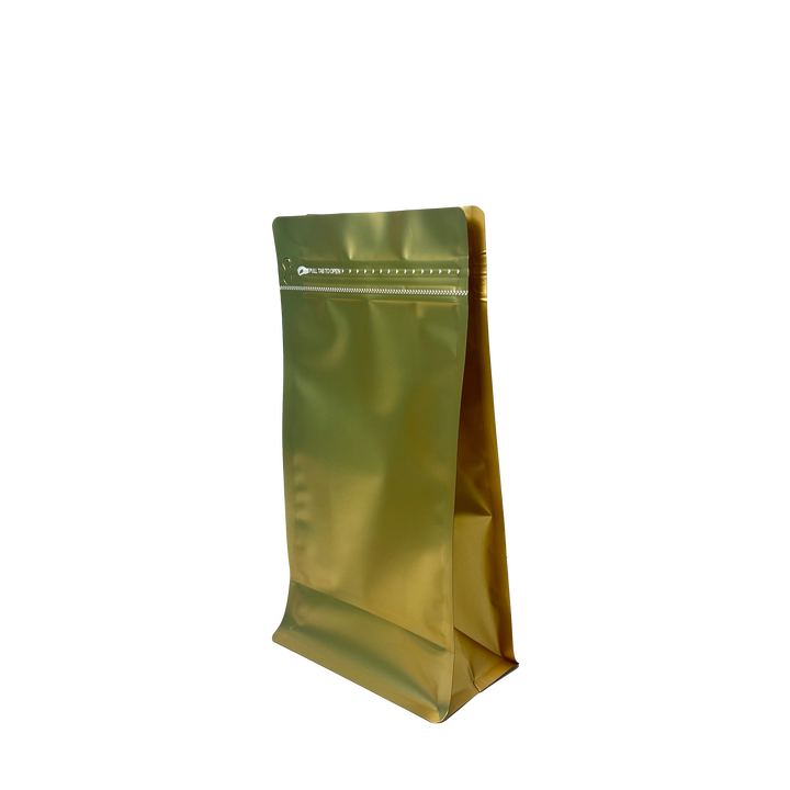 Octagonal Seal Design sealed Bag Used for Storing Coffee Beans Customized Printing Reusable Coffee Bag