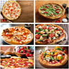 Mini Pizza Box Lock Corner Clay Coating Thin Reusable for Cookies Cake Parties Weddings Custom Pizza Box