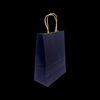 Portable Cowhide Paper Bags - Simple Gift Bags with Multi-color Customizable Printing of LOGO Shopping Bag