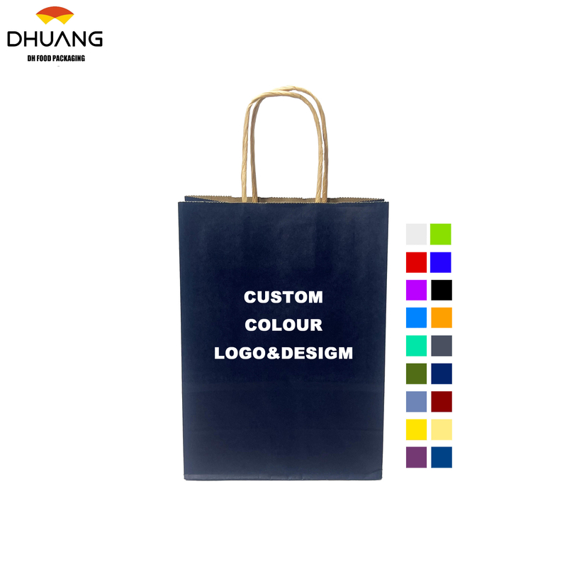 Custom Colors Simple Candies with Color Scheme Suitable for Gift Bags for Retail Sale Shopping Bag