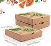 Disposable Pizza Box Corrugated Paper Pizza Delivery Packaging Food Packaging Pizza Box Custom