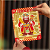 New Year's Eve God of Wealth Hanging Ear Coffee Bag Festive Food Packaging Bag Coffee Powder Coffee Bags
