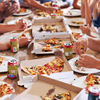 White Corrugated Repeatable to Keep Oven Takeout Packaging Cardboard Fresh Custom Pizza Boxs