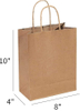 Wholesale Kraft Paper Gift Bag for Weddings and Parties for Gifts Shopping Bag