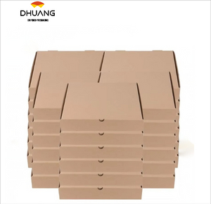 Disposable Delivery square Cardboard Pizza Boxes 1.5 Thick Premium Corrugated Pizza Boxes Custom Pizza Boxs