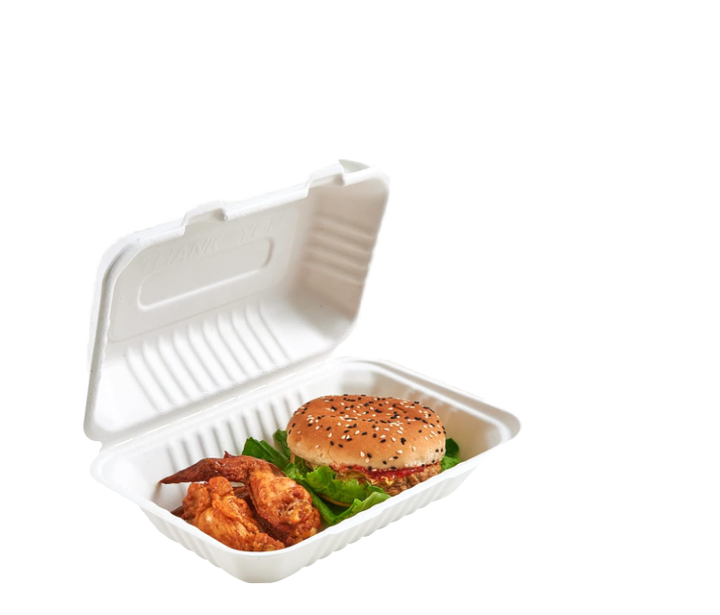 Flip-top Food Container for Takeout Orders Container for Packing Takeout and Take-home Hamburgers Exclusively Burger Box