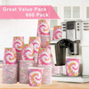 5 oz Disposable Paper Cups 300 Count-Small Bathroom Gargle Cups for Coffee Tea Parties