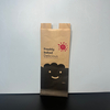 Kraft Paper Bag with Tin Tie Label with clear Window Toast Paper Bag with Your Own logo Oil-proof Paper Bag Custom Bread