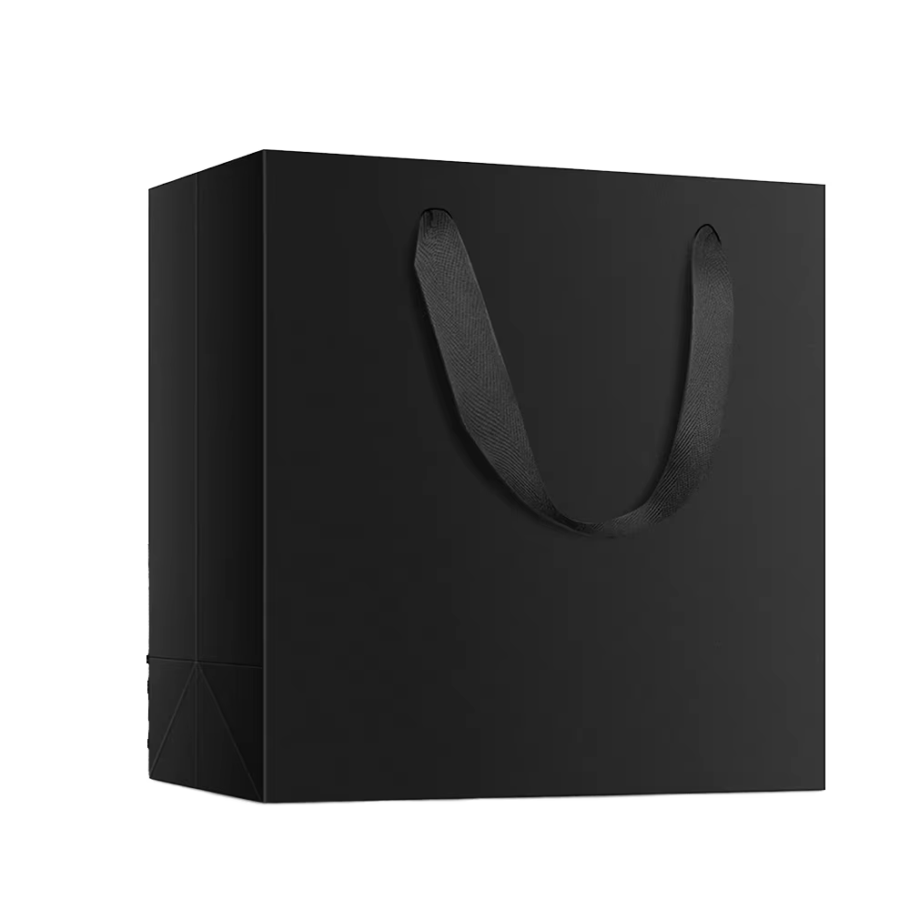 High Quality Biodegradable Eco-Customized Paper Bags for Food Storage Apparel Packaging Gift Wrapping Durable Plastic Variants