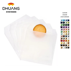 Quotidian White Mini Square Glassine Paper Bags Envelopes Mini Square Glassine Paper Bags Envelopes by Quotidian White
