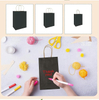 Black Kraft Paper Bags Can Be Customized in a Variety of Sizes Can Be Customized Pattern logo Retail Bags Shopping Bags
