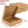 Small Pizza Box Kraft Pizza Box Can Be Reused for Takeaway Cookies Cakes Food Custom Pizza Boxs