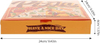 40 Paper Pizza Boxes Pizza Pie Carrier Paper Mail Shipping Storage Boxes Cake Cookies Food Custom Pizza Boxs