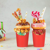 Customizable Disposable Chips Egg Cup Takeout Container Popcorn Paper Cup Waffle Paper Cup