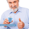 Disposable Paper Cups Hot/Cold Beverage Drinking Small Blue Paper for Bathroom and Mouthwash Custom Paper Cups