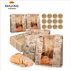 Bread Bags with Window Oil-proof Seals Suitable for Storing Baked Foods Double-layer Film Packaging Bread Bags