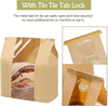 Customizable LOGO Pattern Homemade Bread Bag with windows Yeast Storage Custom Bread Bags