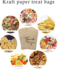 Paper Gift Bags Kraft Paper Is Used for Candies Snacks Biscuits Baking celebrations and Parties and Oil-proof Paper Bags
