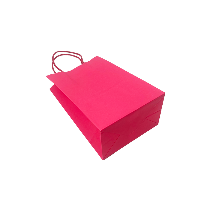 Colored Leather Handbag with Paper Liner for Packaging Candy-colored Gift Bags Shopping Bag