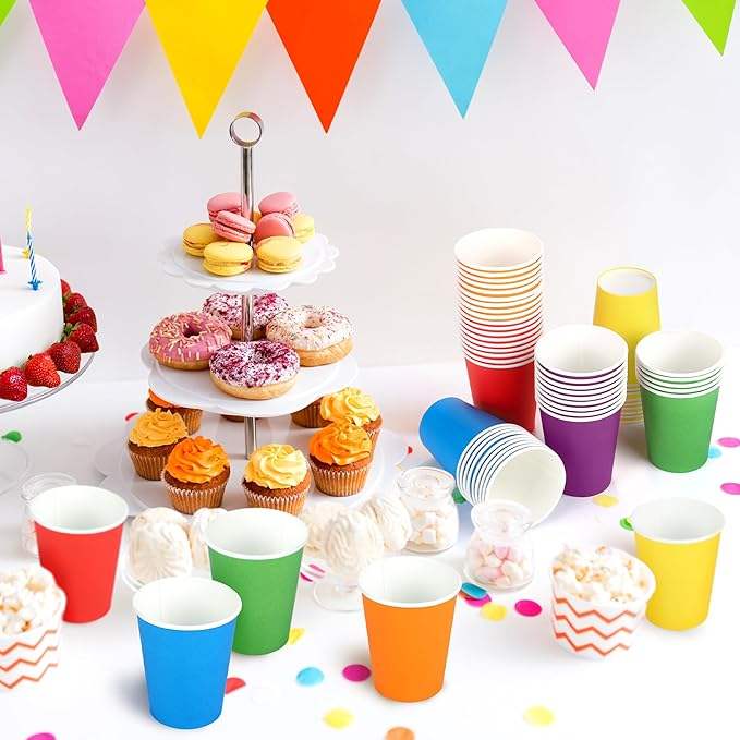 Custom Disposable Drinking Cups for Celebration Events and Festivals Suitable for Use at Parties Paper Cup
