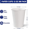 Disposable Paper Cup Hot and Cold Drink Drinking Cup Suitable for Parties Offices Activities Paper Cup