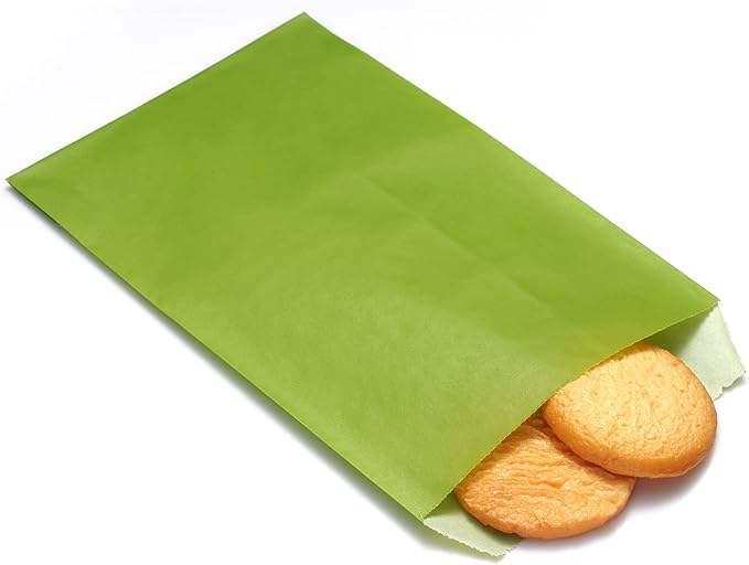 Quotidian Green Tea Glassine Paper Bags Envelopes for Premium Packaging Oil-proof Paper Bag