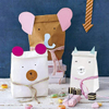 Small White Paper Bag Mini Wrapping Paper for Party Favors for Sandwiches Popcorn Snacks Cookies Bread Bags