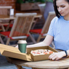 Brown Kraft Corrugated Mini Pizza Box for Personal Small Pizzas Custom Pizza Boxs