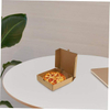 Brown Kraft Paper Box Party Gift Box Tray Container Takeout Container Custom Pizza Box