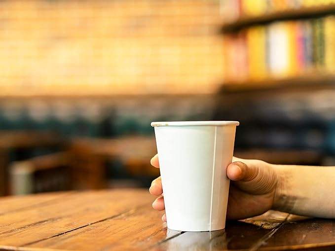 Disposable Paper Cups Hot and Cold Drink Cups for Coffee Water Juice Parties Picnics Trips and Events Coffee Cup