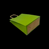 Customized Printed LOGO Cowhide Paper Bags - Simple Candy Color Scheme Gift Bags for Retail Sale Shopping Bag