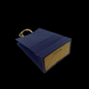 Portable Cowhide Paper Bags - Simple Gift Bags with Multi-color Customizable Printing of LOGO Shopping Bag