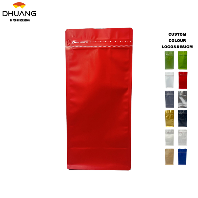 Customized Printing Food-grade Moisture-proof sealed Candy Tea and Coffee Bean Vertical Packaging Bags Coffee Bags