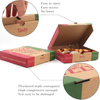 High Quality White Pizza Box for Homemade Pizzas Crafts Custom Logo Corrugated & Cardboard Foil Specification Custom Pizza Boxs