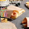 Bags Kraft Mini Paper Bag for Patty Snack Cookies Popcorn Candy Sandwich Custom Bread Bags