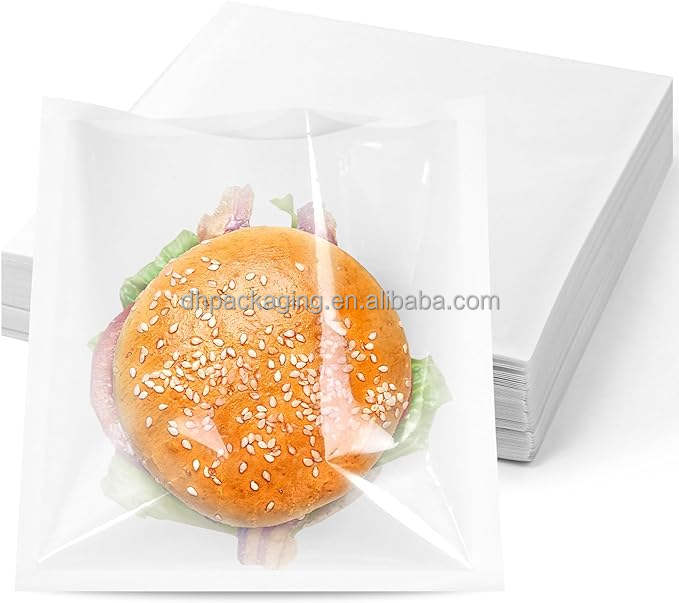 Customized Kraft Paper Bags for Baked Bread and Co Spot Bread Ready-To-Wrap Paper Bag Custom-Made Oil-proof Paper Bag