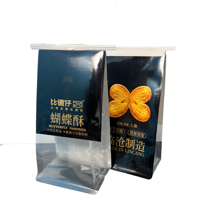 Baked Goods Packaging Cake Toast with Window Kraft Paper Bread Bag Food Greaseproof Paper Bag Wire Seal CUSTOM Bread Bags