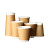 Professional Customizable 16oz Coffee Cups - 100 Pack Disposable Insulated Paper Cups with Lids for Coffee , Tea, Juice