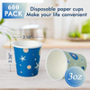 Disposable Paper Small Mouthwash Bathroom Cup Italian Espresso Coffee Party Travel Snacks Paper Cup