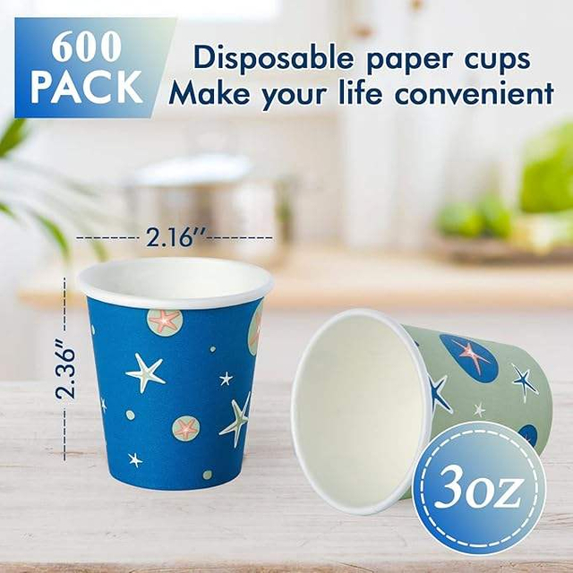 Disposable Paper Small Mouthwash Bathroom Cup Italian Espresso Coffee Party Travel Snacks Paper Cup