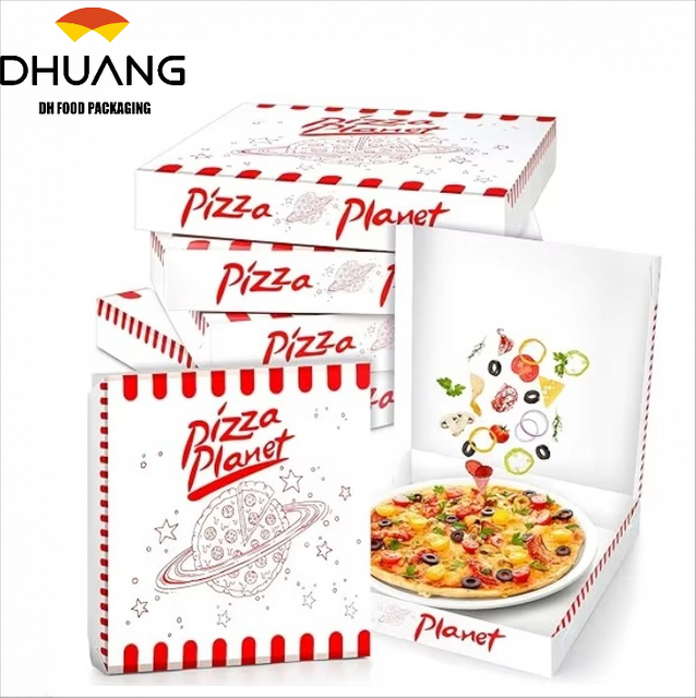 Pizza Planet Large Suitable for Pizza Cake Food Party Decorations Small Gift Decorations Custom Pizza Boxs