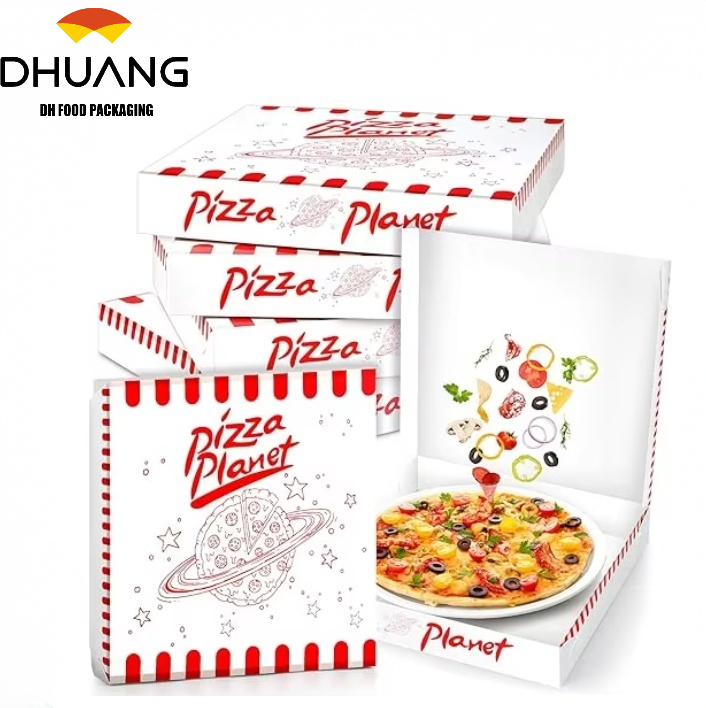 Pizza Planet Large Suitable for Pizza Cake Food Party Decorations Small Gift Decorations Custom Pizza Boxs