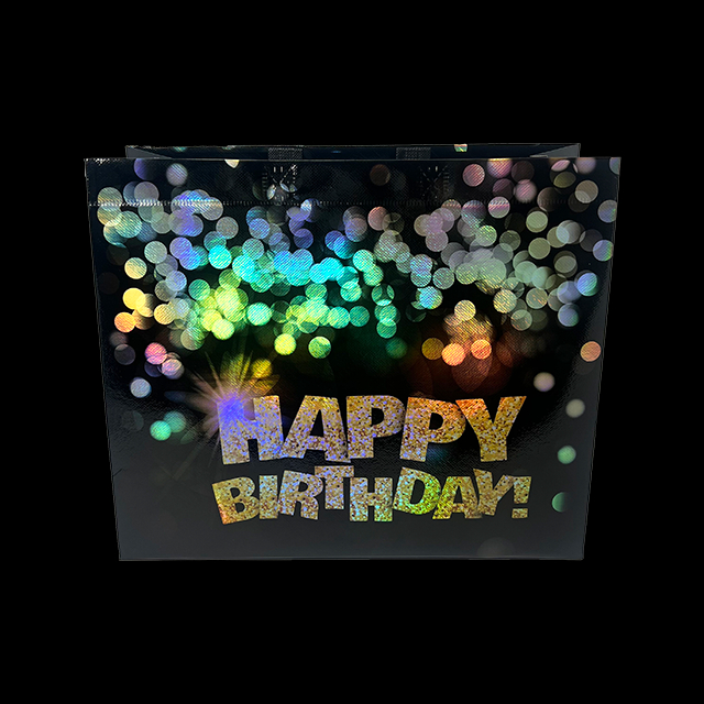 Customized Printing Laser Coating Aluminum-coated Non-woven Fabric Wholesale for Hand-held Gift Bags Shopping Bag