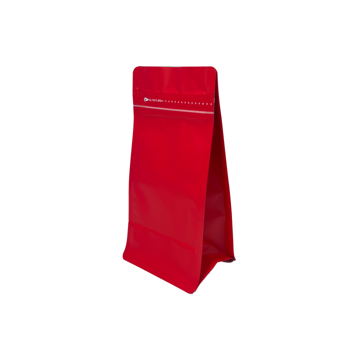 Flat-bottom Coffee Bags Customized Printing and Sealable Storage for Coffee Beans Packaging Coffee Bags