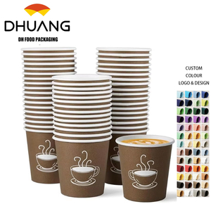 600 Pack 4 oz Paper Cups, Small Disposable Coffee Cups, Paper Espresso Cups, Hot/Cold Drinking Cups for Party, Picnic, Travel