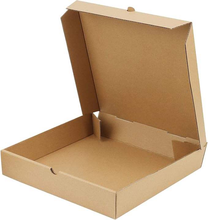 Cardboard Pizza Box Pizza Takeout Boxes for Kitchen Cafes Restaurant Party and Camping Custom Pizza Boxs