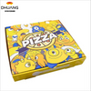 Pizza Box Takeout Protected Delivery Container Foldable Corrugated Cardboard square Carton Pattern Portable Custom Pizza Box