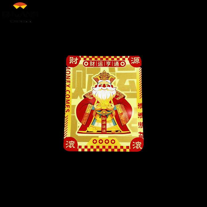 Hang-a-lace Coffee Bag Food Packaging Bag Moisture-proof Coffee Powder New Year's God of Wealth Coffee Bags